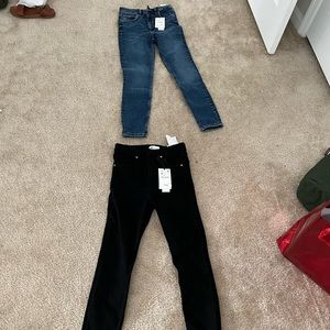 Zara High-Rise Ankle Length Skinny Jeans